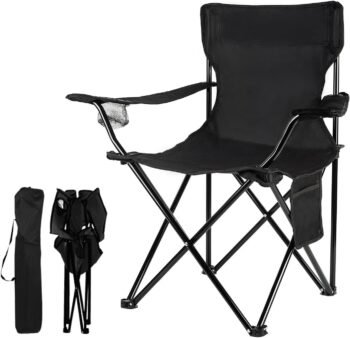 Folding Camping Chairs- Lightweight, Portable Chair for Beach, Lawn, Outdoor Sports