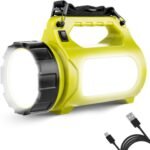 Rechargeable LED Lantern, Camping Essentials, 1000LM, 5 Light Modes, Power Bank, IPX4 Waterproof, Lantern Flashlight for Hurricane Emergency, Hiking, Home and More, USB Cable Included